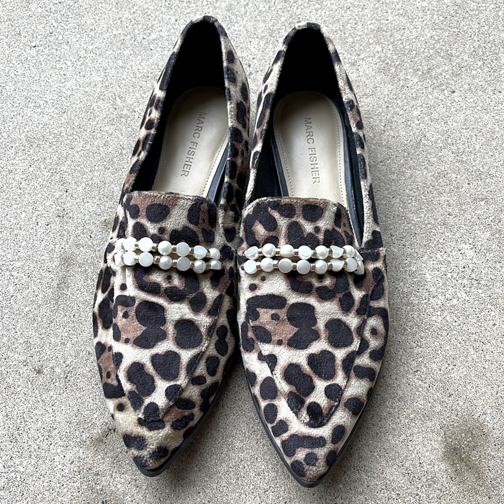 Marc Fisher Animal Print Loafer
